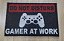 Tapete Capacho Gamer At Work 60x40 - Preto - Imagem 7