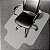 Tapete Protetor Piso Transparente 120x85 Cadeira Escritorio - Imagem 1