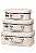 MALETA KIT COM 3 - STRASS OFF WHITE - Imagem 2