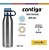 Garrafa Portátil Térmica Academia Lazer Inox Duplo 591 Ml Contigo Prata - Imagem 2