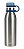 Garrafa Portátil Térmica Academia Lazer Inox Duplo 591 Ml Contigo Prata - Imagem 5