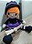 Boneca Bruxinha com vassoura Halloween em Crochê Amigurumi - Imagem 2