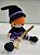 Boneca Bruxinha com vassoura Halloween em Crochê Amigurumi - Imagem 10