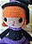 Boneca Bruxinha com vassoura Halloween em Crochê Amigurumi - Imagem 5