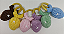Porta-guardanapos/anéis de guardanapo em crochê, artesanal formato Coelho ou Cenoura ou Ovinhos de Páscoa em Amigurumi - Imagem 9