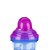 Copo Térmico com Trava, Canudo de Silicone e Tampa Retrátil 270ml - Rosa e Azul - Nuby - Imagem 2