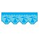 Stencil Barrado Renda Peras 10cm x 30cm - Imagem 2