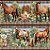Tricoline Digital Barrado Cavalos na Fazenda 55cm x 1,50mt - Imagem 4
