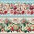 Tricoline Digital Barrado Potes Florais 55cm x 1,50mt - Imagem 2