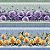 Tricoline Digital Barrado Jardim de Rosas 55cm x 1,50mt - Imagem 3