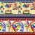 Tricoline Digital Barrado Inclusão com Amor 55cm x 1,50mt - Imagem 2