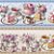 Tricoline Digital Barrado Chá com Rosas 55cm x 1,50mt - Imagem 3