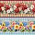 Tricoline Digital Barrado Aroma de Flores 55cm x 1,50mt - Imagem 4