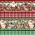 Tricoline Digital Barrado Papai Noel 55cm x 1,50mt - Imagem 3