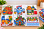 Pano Bainha Estampado 100% Algodão Pé de Galinha 42x65cm - Imagem 1