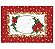 Kit 2 Peças Lugar Americano Athenas 45x31cm Natal 107 - Döhler - Imagem 1