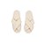 Chinelo Slipper comfy atoalhado off white - Imagem 1