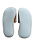 Chinelo (Pantufa) Aberto LISTRA COLORS viscolycra Anna Kock Sleepwear - Imagem 2