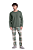 Pijama Masculino Adulto Manga Longa Xadrez Verde - Imagem 1