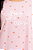 Camisola Adulto Feminina Manga Curta Rosa Mini Laranjas - Imagem 2