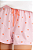 Pijama Menina Manga Curta com Shorts Rosa Mini Laranjas - Imagem 3