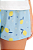 Pijama Menina Manga Curta com Shorts Azul Limão Siciliano - Imagem 3