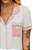Pijama Camisaria Manga Curta TRICOLOR Viscolycra Anna Kock Sleepwear - Imagem 2