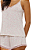 Shortdoll Alça Floral Delicado com Renda Rosa em Viscolycra Anna Kock Sleepwear - Imagem 2
