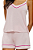 Shortdoll Alça ROSA Viscolycra Anna Kock Sleepwear - Imagem 2