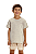 Pijama Menino Manga Curta Mescla Short Xadrez Marrom Cor Com Amor - Imagem 1