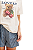 Pijama Feminino Manga Curta Urso Lovely Vichy Azul Cor Com Amor - Imagem 4