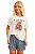 Pijama Feminino Manga Curta Urso Lovely Vichy Azul Cor Com Amor - Imagem 1