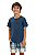 Pijama Menino Manga Curta Azul Marinho Maxi Xadrez Cor Com Amor - Imagem 1