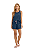 Pijama Feminino Regata com Short Azul Marinho Poá Rosa Viscolycra Cor Com Amor - Imagem 3
