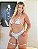 CONJUNTO SENSUAL LUXO SEM BOJO EM RENDA E TULE COM CINTA LIGA - Imagem 1