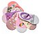 MEIA SAPATILHA/PANTUFA PILATES YOGA INFANTIL  COM ANTIDERRAPANTE - Imagem 1