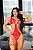 CONJUNTO SEXY LUXO EXPLENDOR SEM BOJO COM PERSEX E GARGANTILHA REF:0981 - Imagem 1