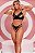 CONJUNTO SEXY SEM BOJO COM ARO, EM TULE COM RENDA ACOMPANHA PERSEX REF:10775 - Imagem 6