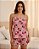 PIJAMA BABY DOLL BLOGUEIRA ALCINHA SUEDE PREMIUM PERSONAGENS DIVERSOS SORTIDOS - Imagem 1