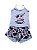 PIJAMA BABY DOLL BLOGUEIRA ALCINHA BRANCA SUEDE PREMIUM PERSONAGENS SORTIDOS - Imagem 12