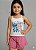 PIJAMA BABY INFANTIL MENINA PERSONAGEM SHORT LISO DOLL SUEDE PREMIUM SORTIDOS - Imagem 9