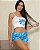 PIJAMA BABY DOLL CROPPED PERSONAGEM ESTAMPADO EM SUEDE PREMIUM - Imagem 3