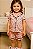 PIJAMA BABY DOLL AMERICANO INFANTIL CRIANÇA BOTÃO SUEDE PREMIUIM PERSONAGENS - Imagem 1
