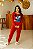 PIJAMA FEMININO MANGA LONGA SUEDE CONFORTÁVEL PERSONAGENS - Imagem 4