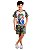 PIJAMA MANGA CURTA INFANTIL MASCULINO SUEDE PERSONAGEM - Imagem 1