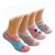KIT 3 PARES DE MEIA SAPATILHA/PANTUFA PILATES YOGA MENINA COM ANTIDERRAPANTE - Imagem 4