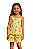 PIJAMA BABY DOLL BABADO INFANTIL MALHA PV ESTAMPADOS SORTIDOS - Imagem 1