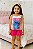 PIJAMA BABY DOLL INFANTIL TECIDO SUEDE PERSONAGENS SORTIDOS - Imagem 2