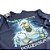 Camiseta Plus Size Iron Maiden Power Slave Marinho Oficial - Imagem 3