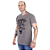 Camiseta Estonada Hard Guitar Cinza. - Imagem 3
